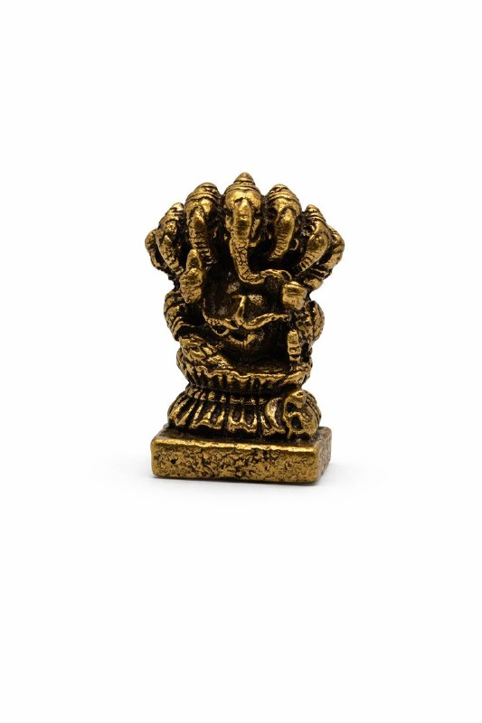 Estátua bronze Pancha Mukha Ganapati