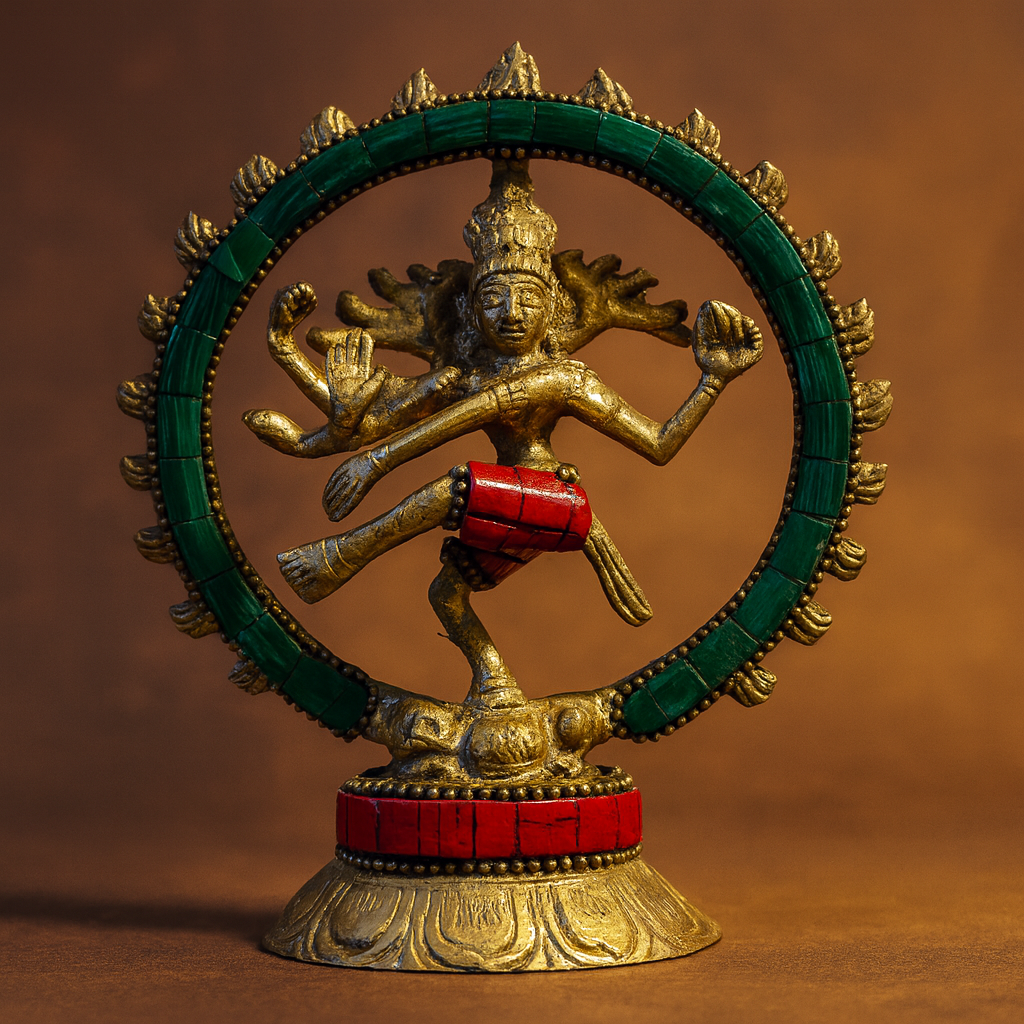 Estátua Shiva Nataraja em Bronze