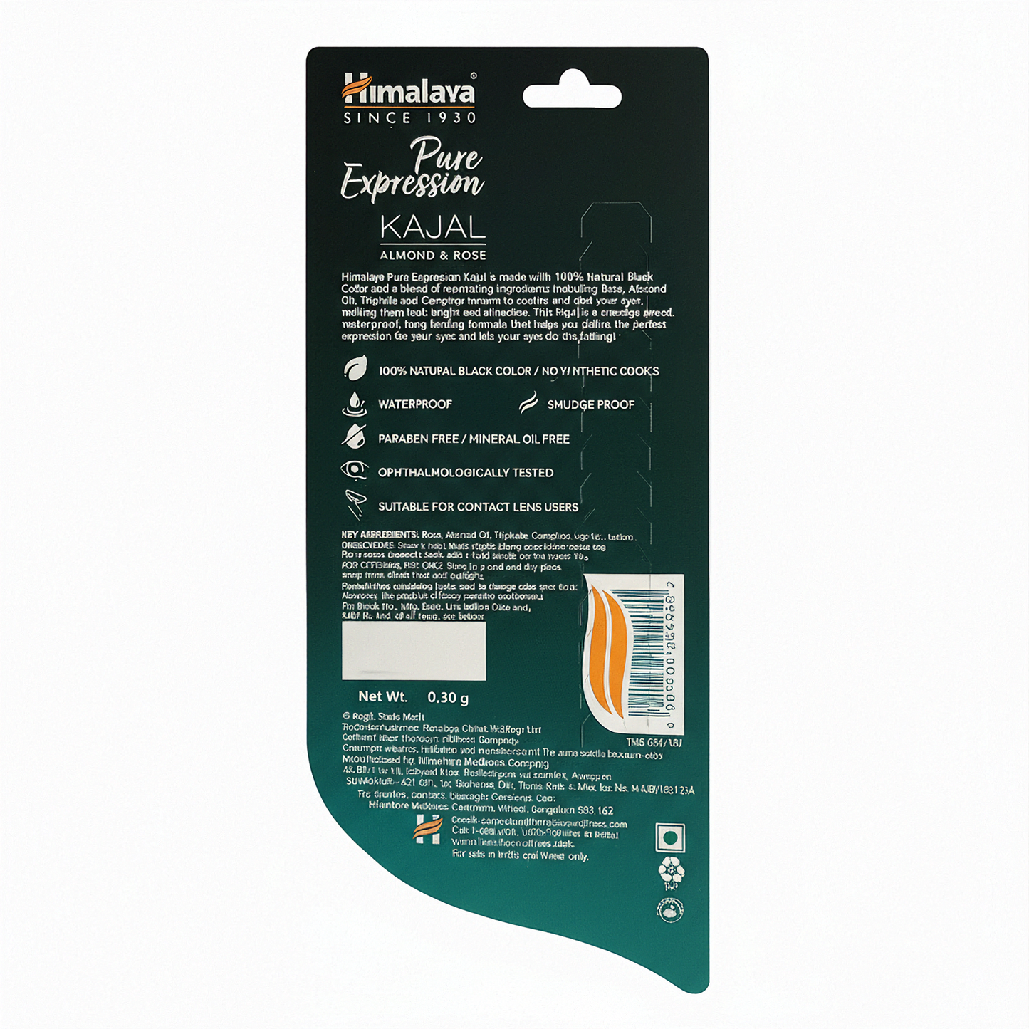 Himalaya Pure Expression Kajal – Amêndoa e Rosa (Lápis)