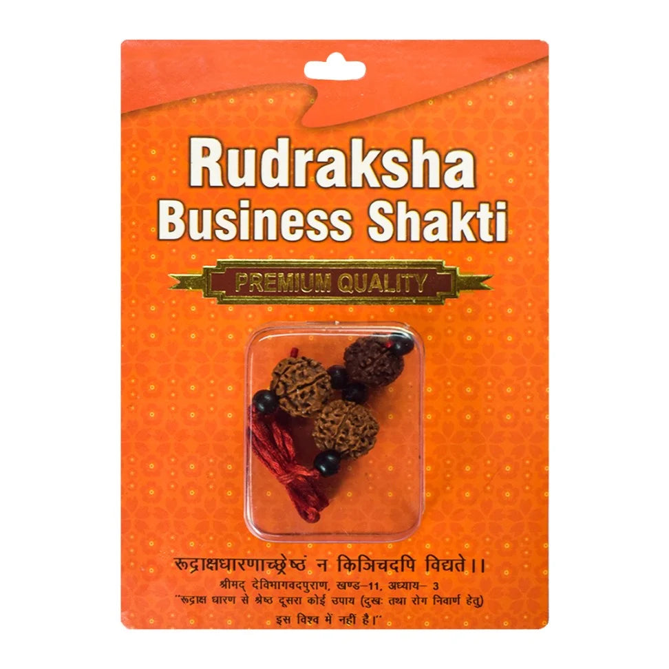 Amuleto de Rudraksha para la prosperidad y el éxito profesional
