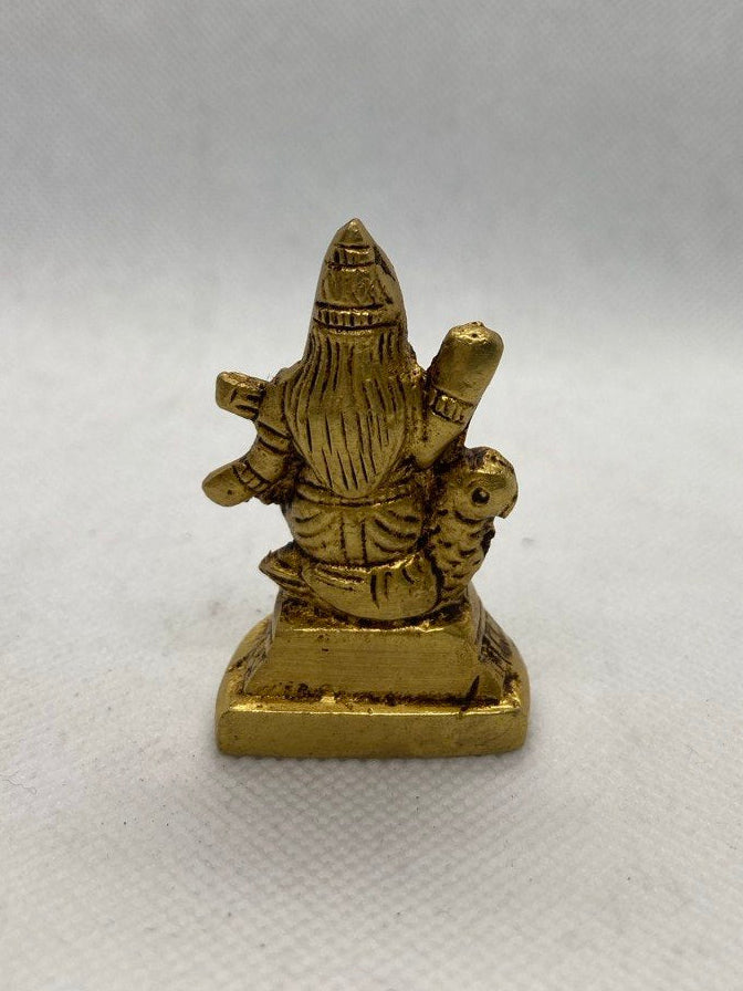 Estátua de bronze Sarasvati (5cm)