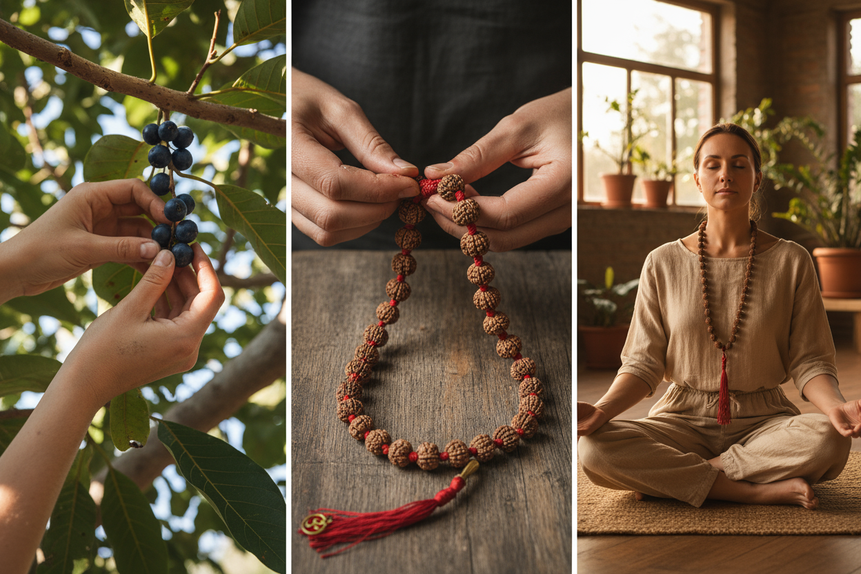 Rudraksha: la semilla sagrada del camino interior – Dharmika