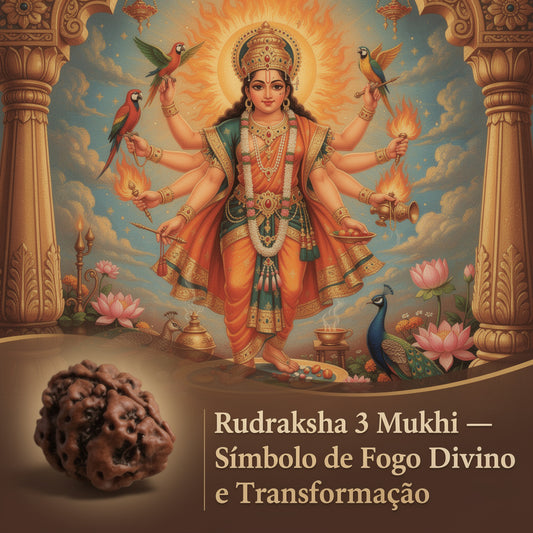 Rudraksha 3 Mukhi — Semente Sagrada