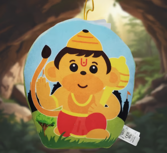 Travesseiro infantil Hanuman com Mantras