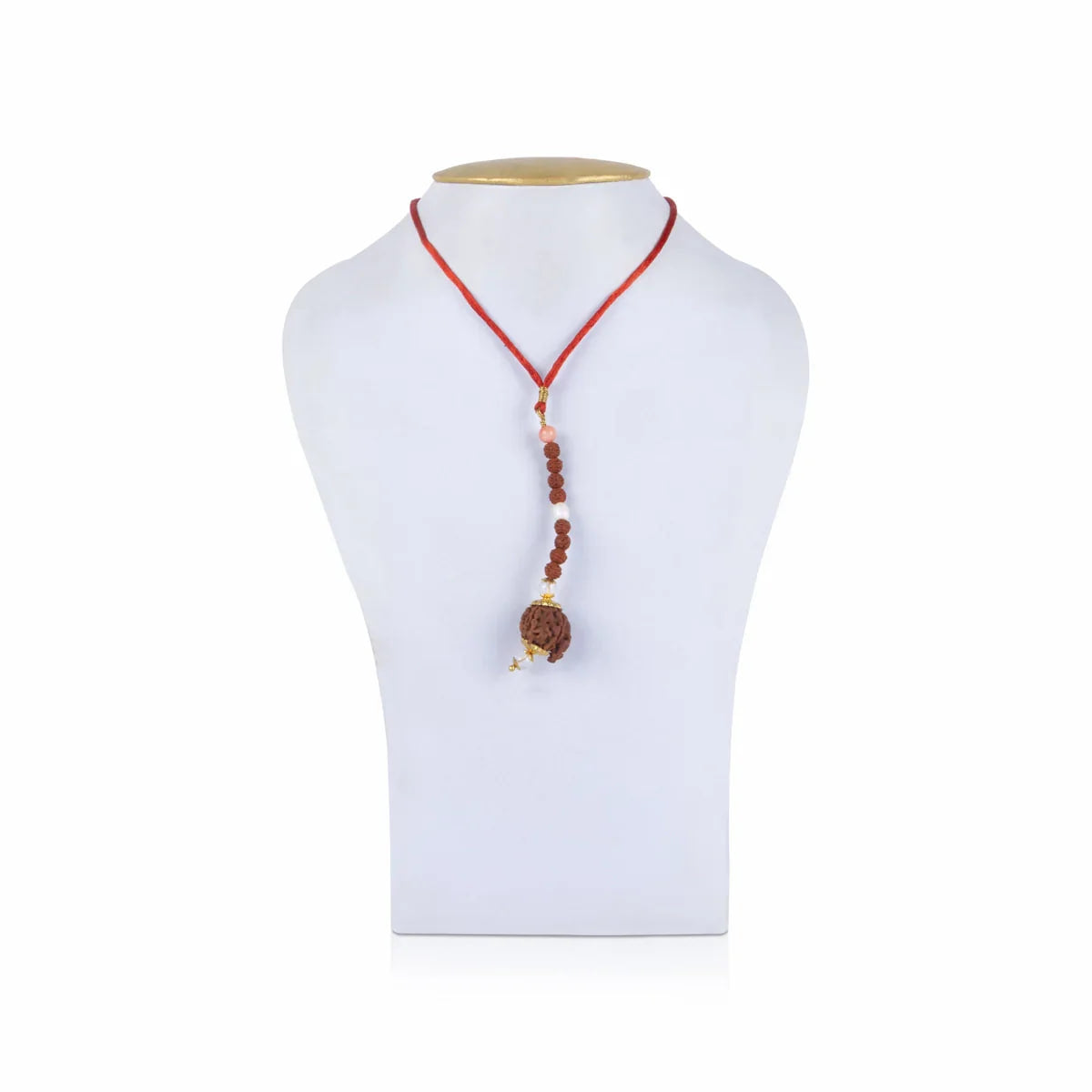 Amuleto protetor removedor de obstáculos - Vignahartha Kavach - Rudraksha Ganesha