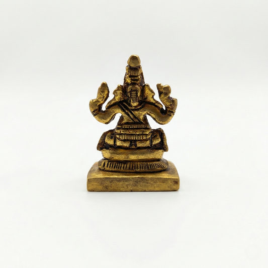 Estátua Ganesha bronze v2