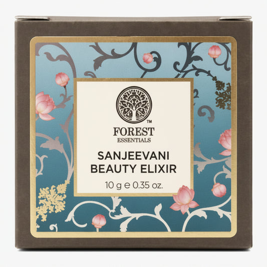 Advanced Sanjeevani Beauty Elixir — Creme Facial Anti-Envelhecimento, Tamanho Viagem (10g) — Elixir Rejuvenescedor de Beleza Ayurvédica