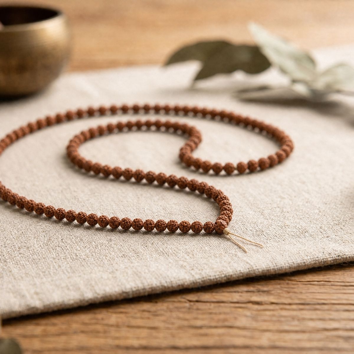 Japamala de Rudraksha