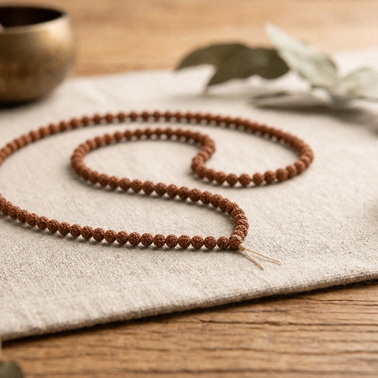 Japamala de Rudraksha