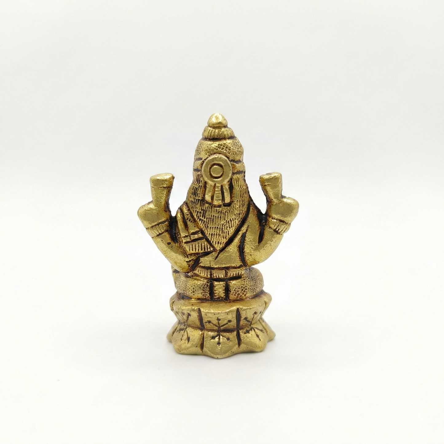 Estátua Lakshmi em Bronze - tamanho pequeno