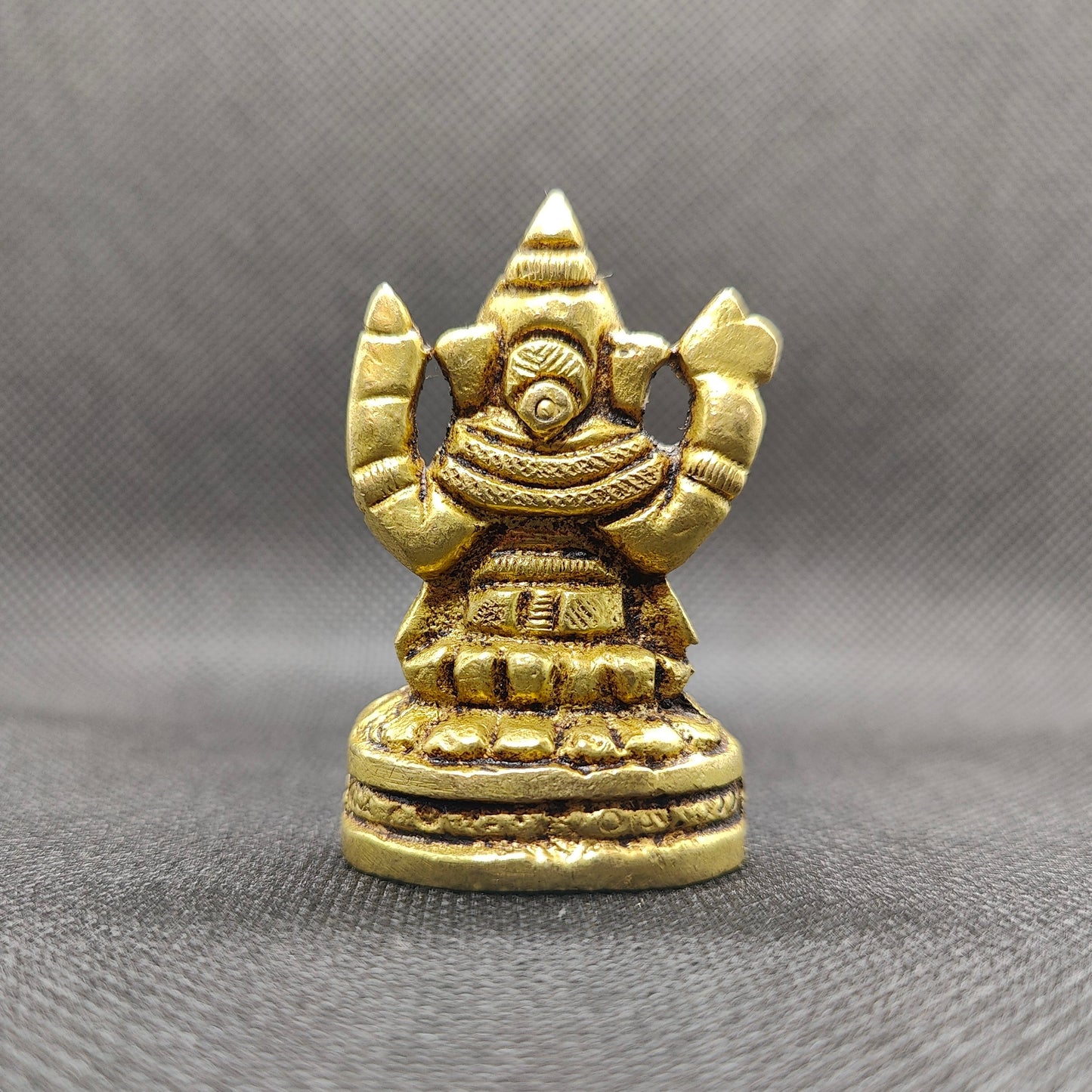 Estátua Ganesha em Bronze - pequeno