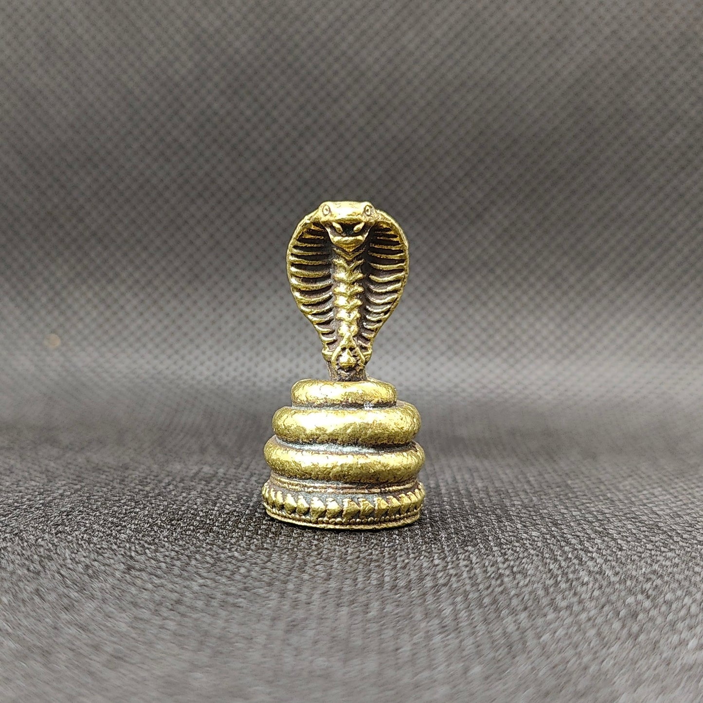 Estátua Sarpa naga em Bronze - tamanho nano