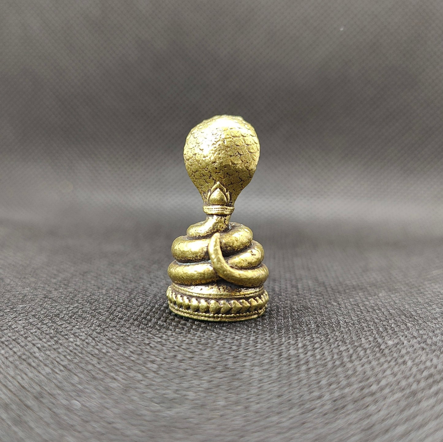 Estátua Sarpa naga em Bronze - tamanho nano