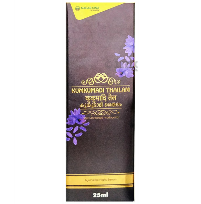 Kunkumadi Thailam – Óleo ayurvédico (25 mL) – Nagarjuna