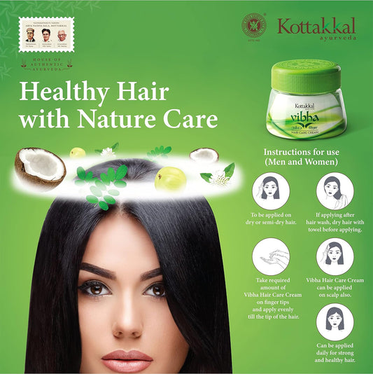 Creme para Cabelo Vibha | Kottakkal 100 g