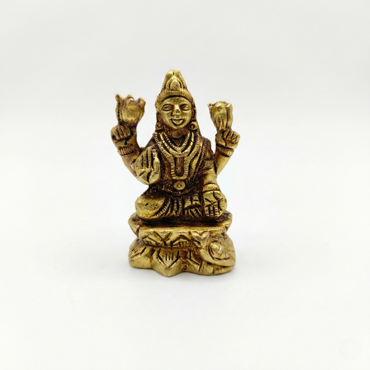 Estátua Lakshmi bronze (5,4 cm)