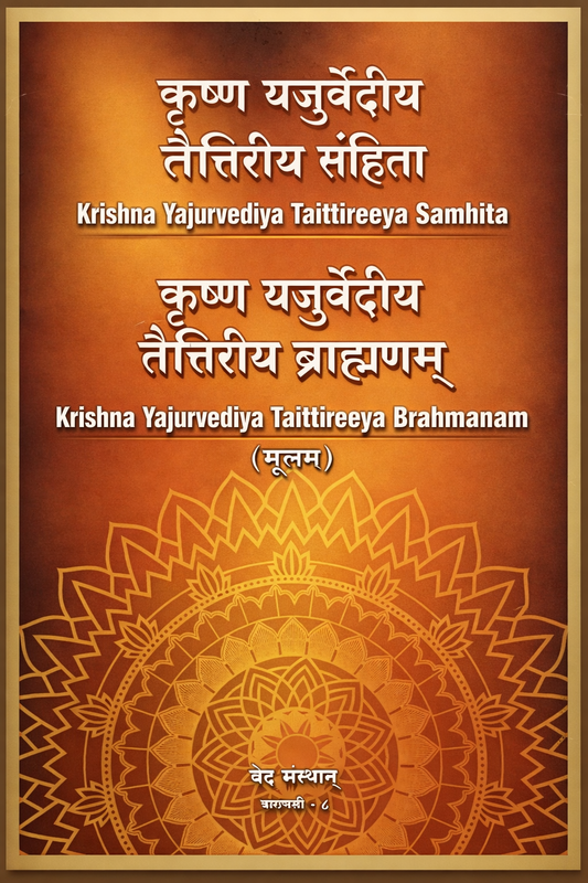Krishna Yajur Veda Completo (Samhita, Brahmana e Aranyaka)