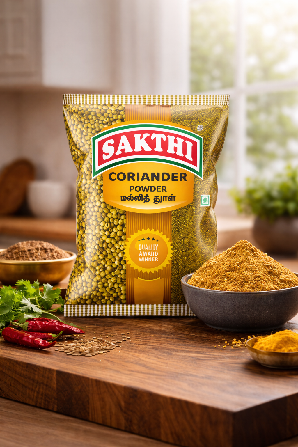 Coriandro em Pó Sakthi – 100 g