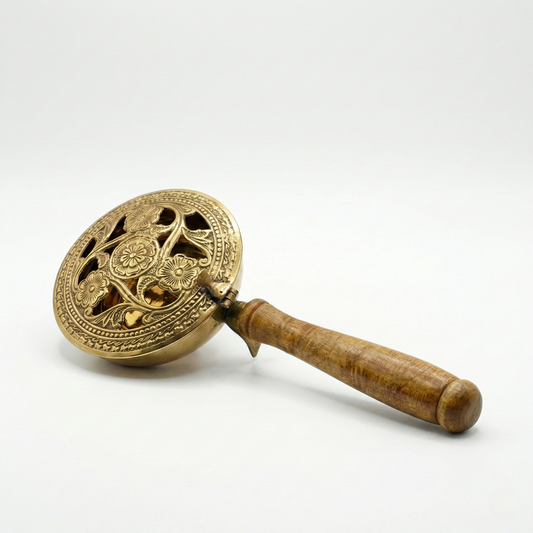 Defumador com Cabo de Madeira