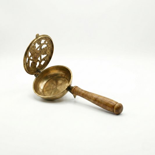 Defumador com Cabo de Madeira