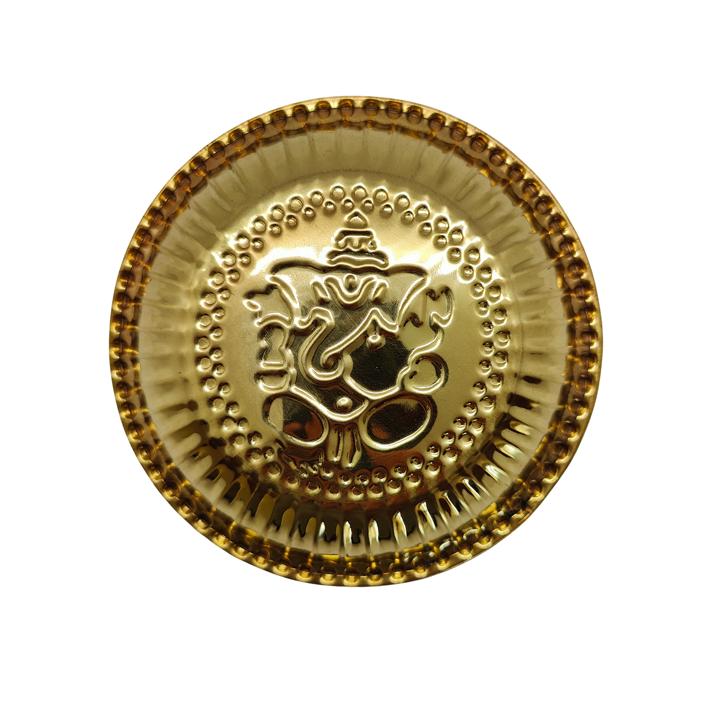 Prato bronze pequeno Ganesha