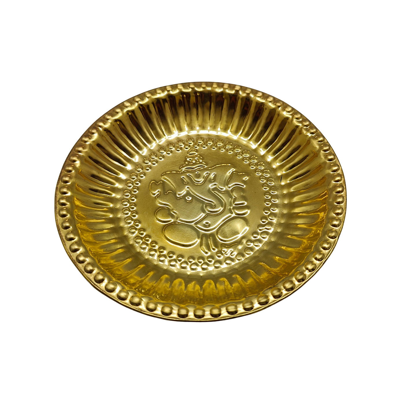 Prato bronze pequeno Ganesha