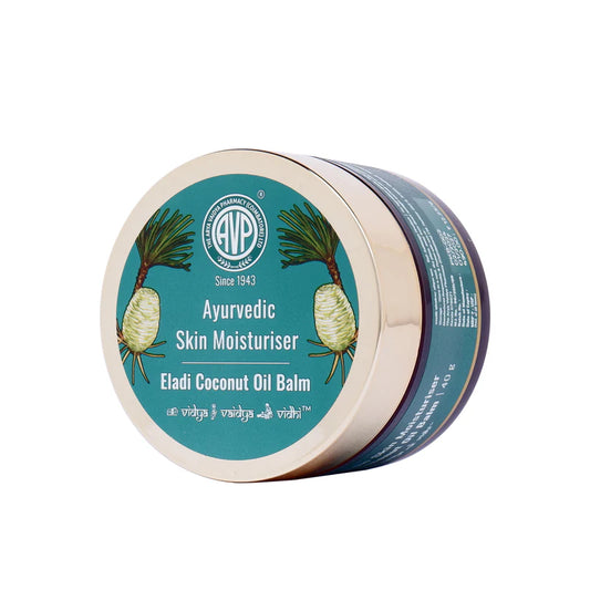 Humectante para pele ayurvédico - Eladi coconut oil balm - AVP (40g)