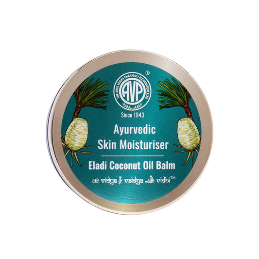Humectante para pele ayurvédico - Eladi coconut oil balm - AVP (40g)