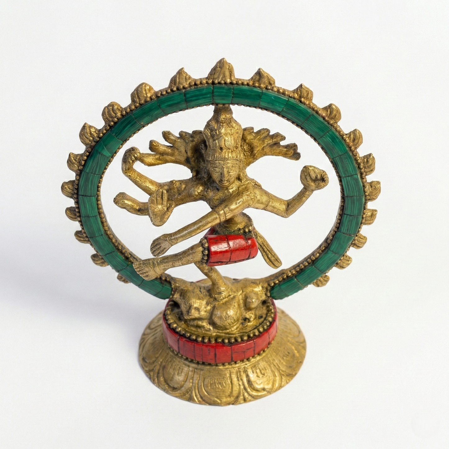 Estátua Shiva Nataraja em Bronze (13 cm)