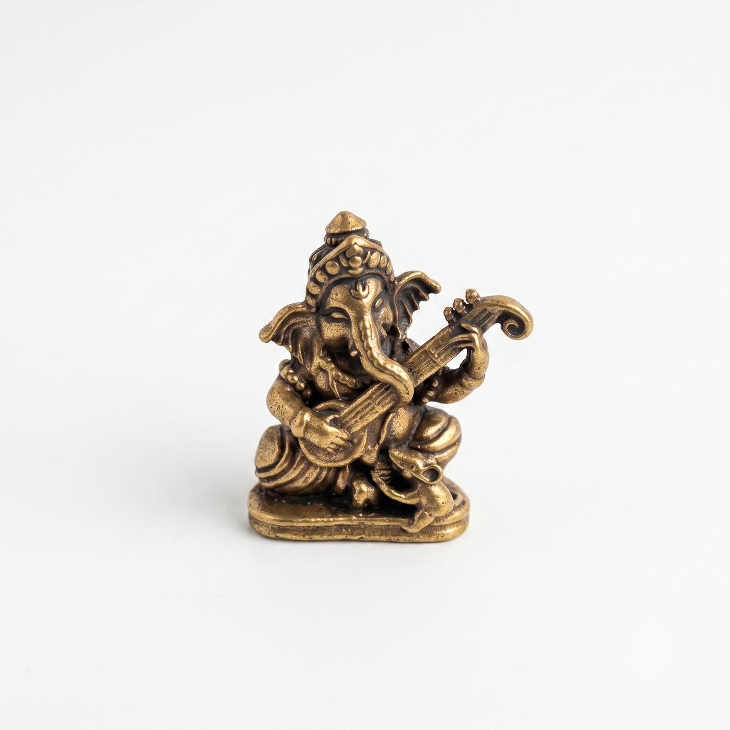 Estátua Citara Ganapati (nano)