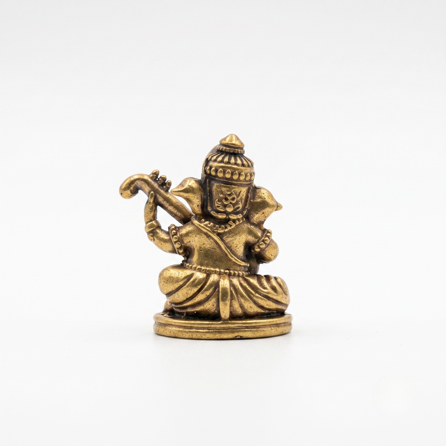 Estátua Citara Ganapati (nano)