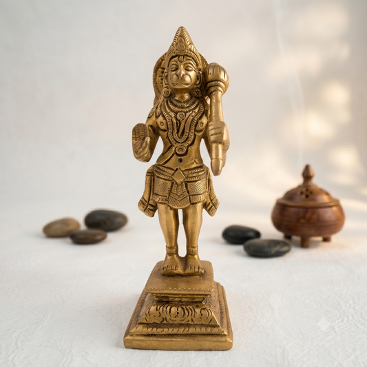Estátua bronze Hanuman (13 cm)