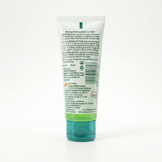 Gel limpador de rosto Neem - Himalaya (15 mL)