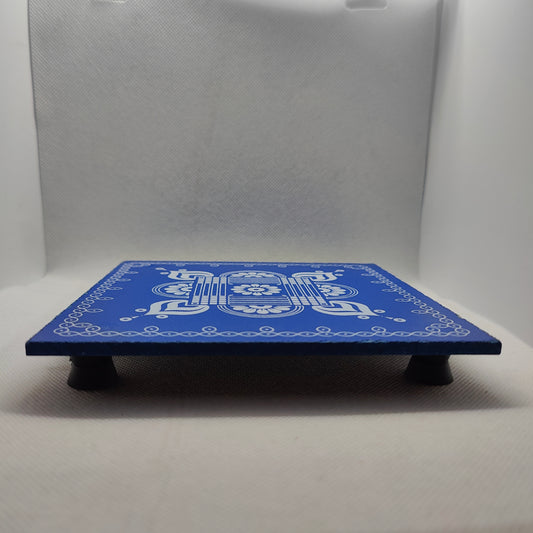 Base para altar com rangoli