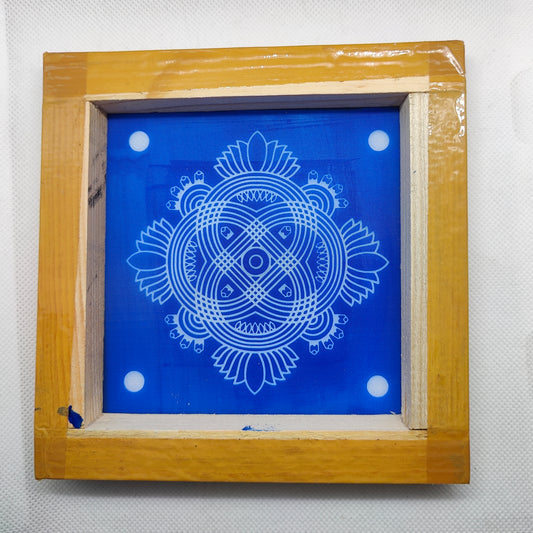 Stencil de Rangoli - desenho miscelâneo