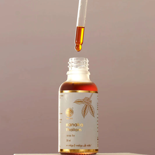 Kanaka Thailam – Sérum Facial Ayurvédico Diário (10 mL)