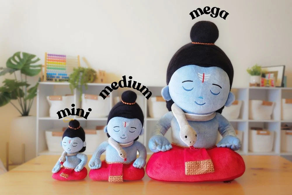 Shiva Shankara de Pelúcia com Mantras