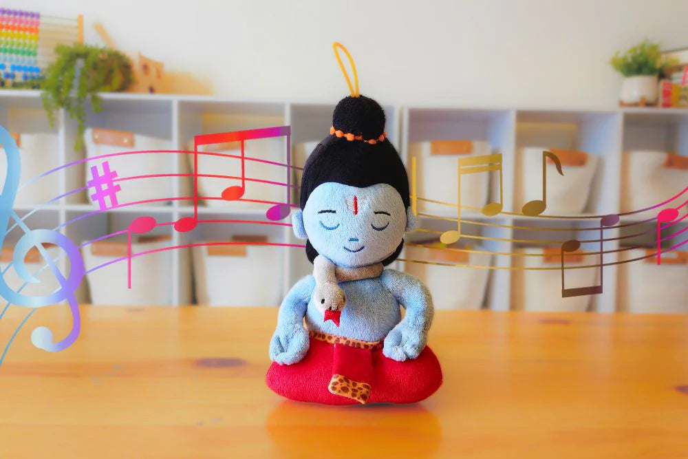 Shiva Shankara de Pelúcia com Mantras