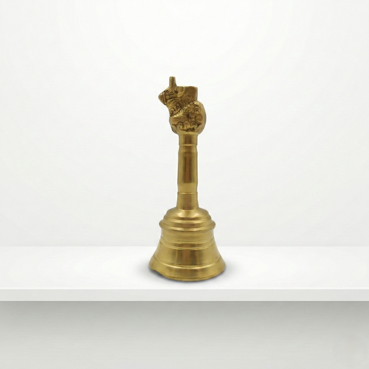 Sino bronze com touro (Nandi) pequeno