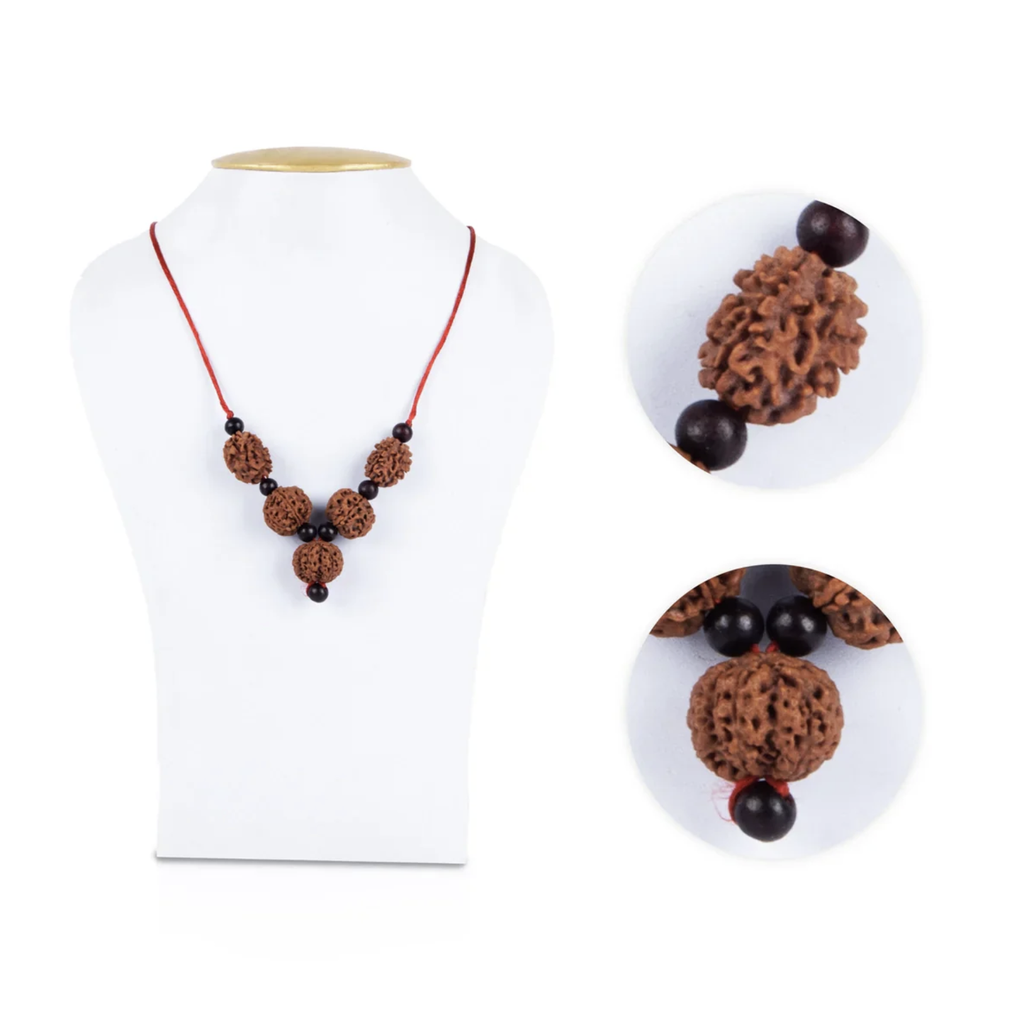 Colar Rudraksha Health Kavach