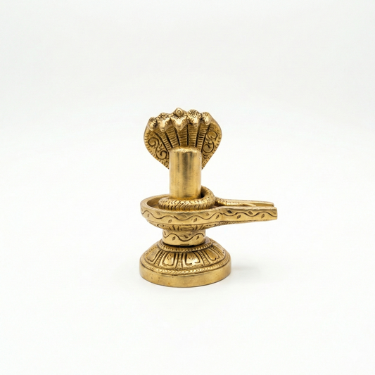 Shivalinga com Naga bronze (set)