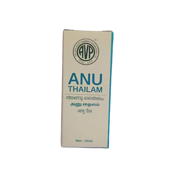 Anu Thailam - Óleo nasal ayurvédico (AVP)