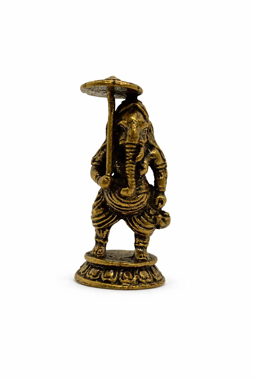 Estátua bronze Sannyasa Ganapati (Renunciante)