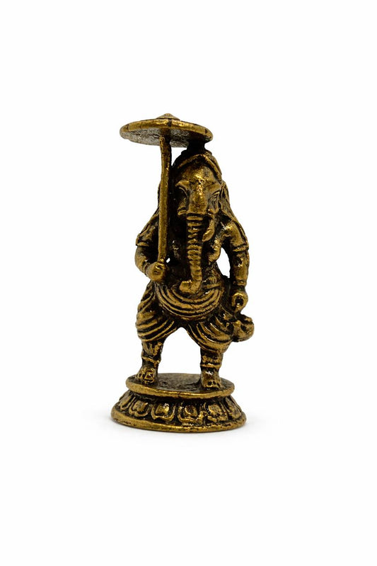 Estátua bronze Sannyasa Ganapati (Renunciante)