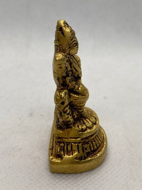 Estátua de bronze Sarasvati (5cm)