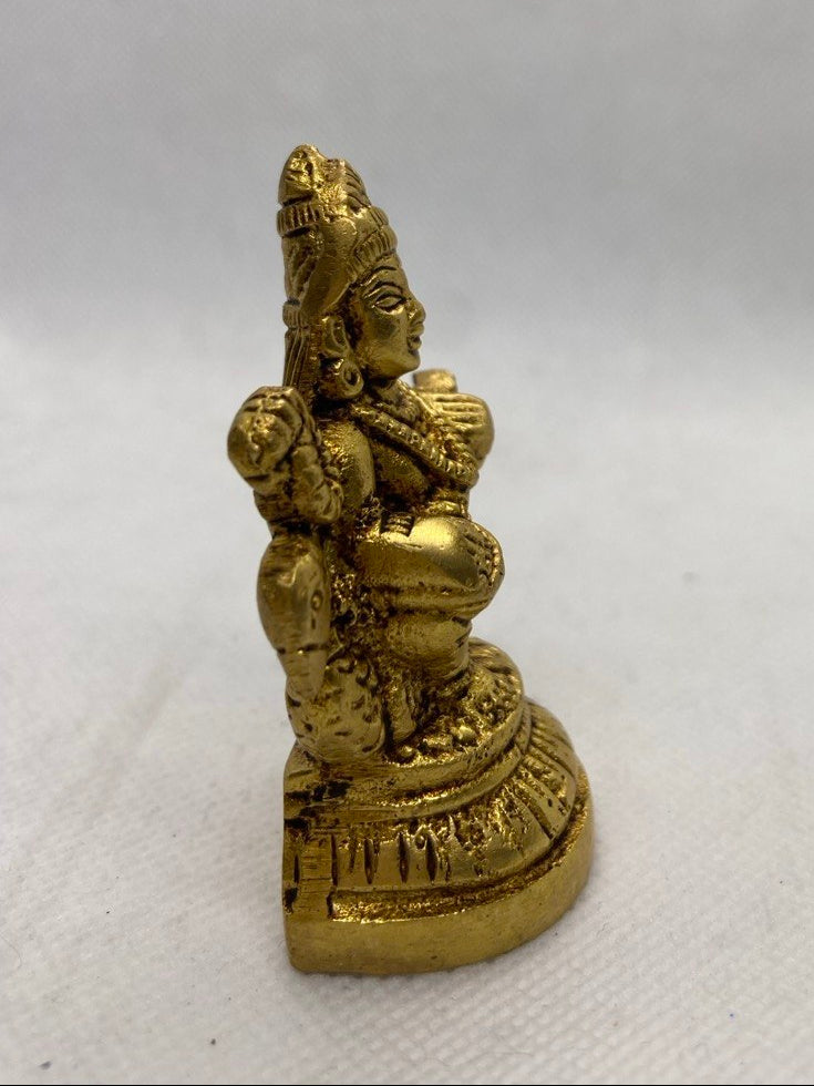 Estátua bronze Sarasvati (6cm)