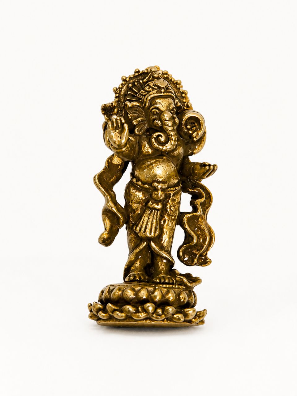 Ganesha da Abundância em Bronze Maciço