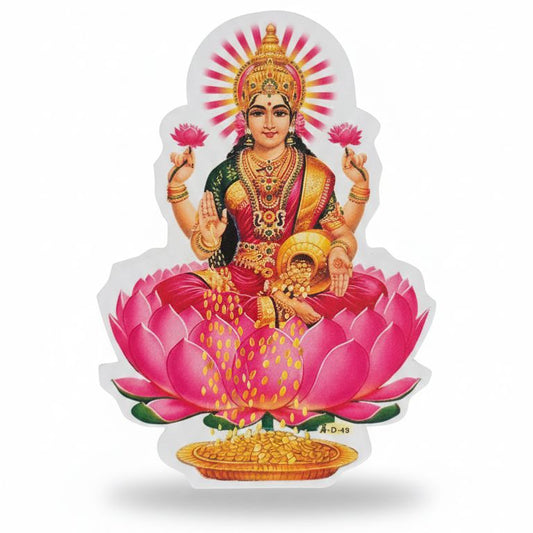 Figurinha Dhana Lakshmi 8,5 cm