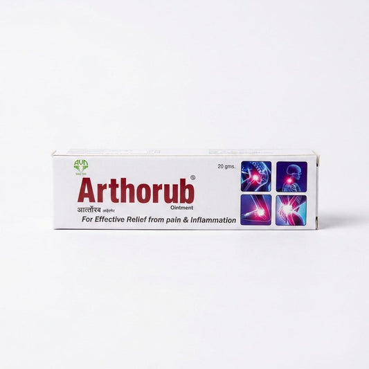 Pomada para dor articular ayurvédica - Arthorub AVN Ayurveda - 20 gramas